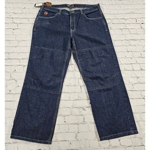 HAWX FR Denim Straight Work Blue Jeans Flame Resistant CAT 2 2112 MENS SZ 38X30